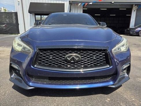 Used 2018 INFINITI Q50 Red Sport 400 w/ Sensory Package (Sport) image 2