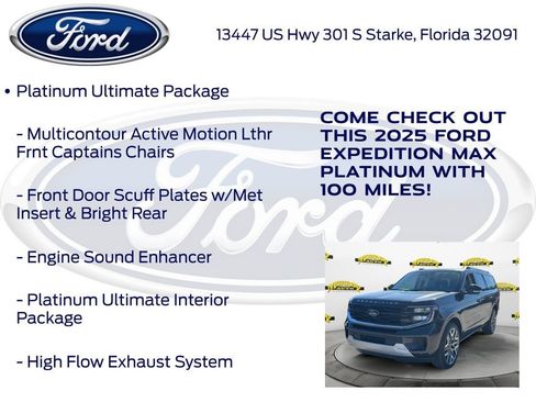 New 2025 Ford Expedition Max Platinum w/ Platinum Ultimate Package image 25
