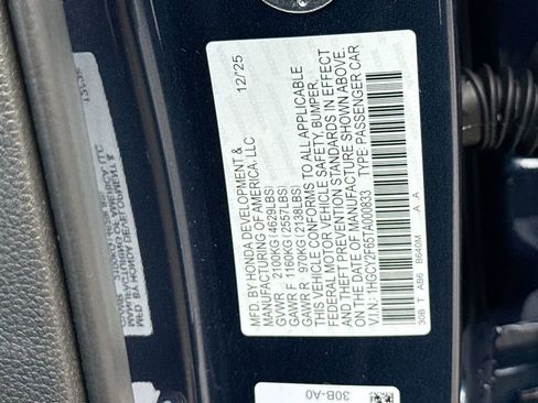 New 2026 Honda Accord EX-L image 26