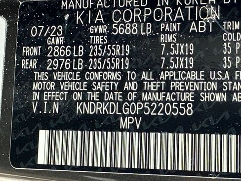 Certified 2023 Kia Sorento SX Prestige AWD/4WD image 34