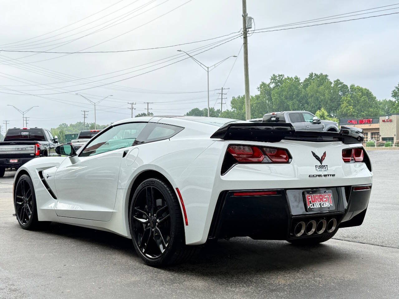 Used 2018 Chevrolet Corvette Stingray Coupe w/ Carbon Flash Badge Package RWD image 5