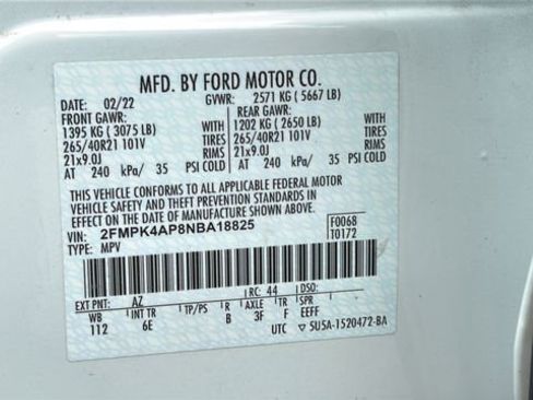 Used 2022 Ford Edge ST w/ Equipment Group 401A AWD/4WD image 28