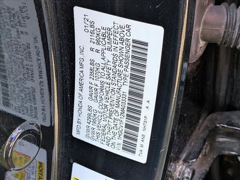 Used 2021 Honda Accord LX image 17