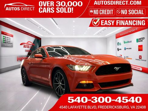 Used 2016 Ford Mustang Coupe w/ Wheel & Stripe Package RWD image 1