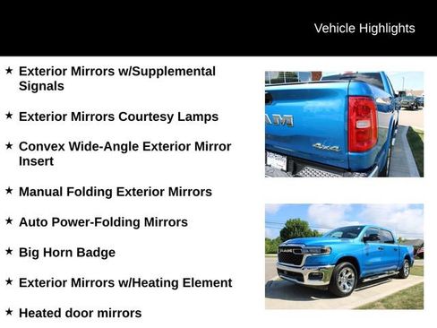Used 2025 RAM 1500 Big Horn AWD/4WD image 12