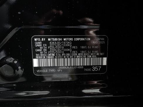 Used 2025 Mitsubishi Outlander Sport ES image 19