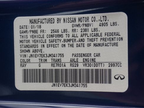 Used 2018 INFINITI Q60 3.0t Luxe RWD image 32