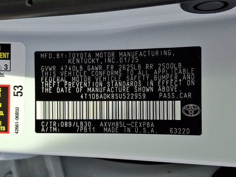Certified 2025 Toyota Camry XSE AWD/4WD image 28