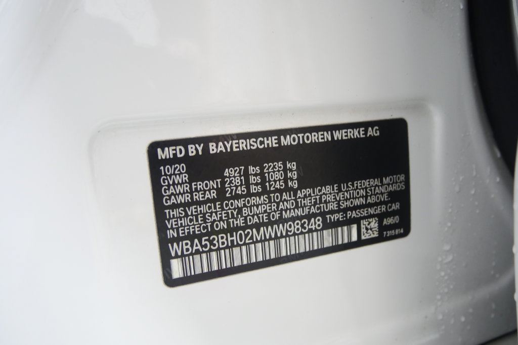 Used 2021 BMW 530i w/ Convenience Package RWD image 27