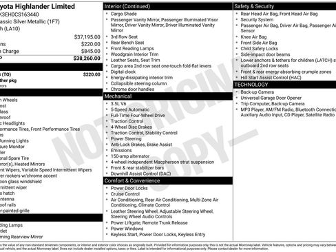 Used 2012 Toyota Highlander Limited w/ Tow Pkg AWD/4WD image 4