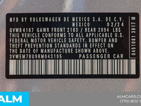 Used 2024 Volkswagen Jetta SE FWD image 45