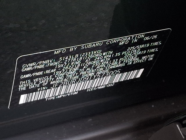 New 2026 Subaru Outback Touring XT AWD/4WD image 11