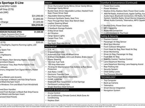Certified 2023 Kia Sportage X-Line w/ X-Line Premium Package AWD/4WD image 14
