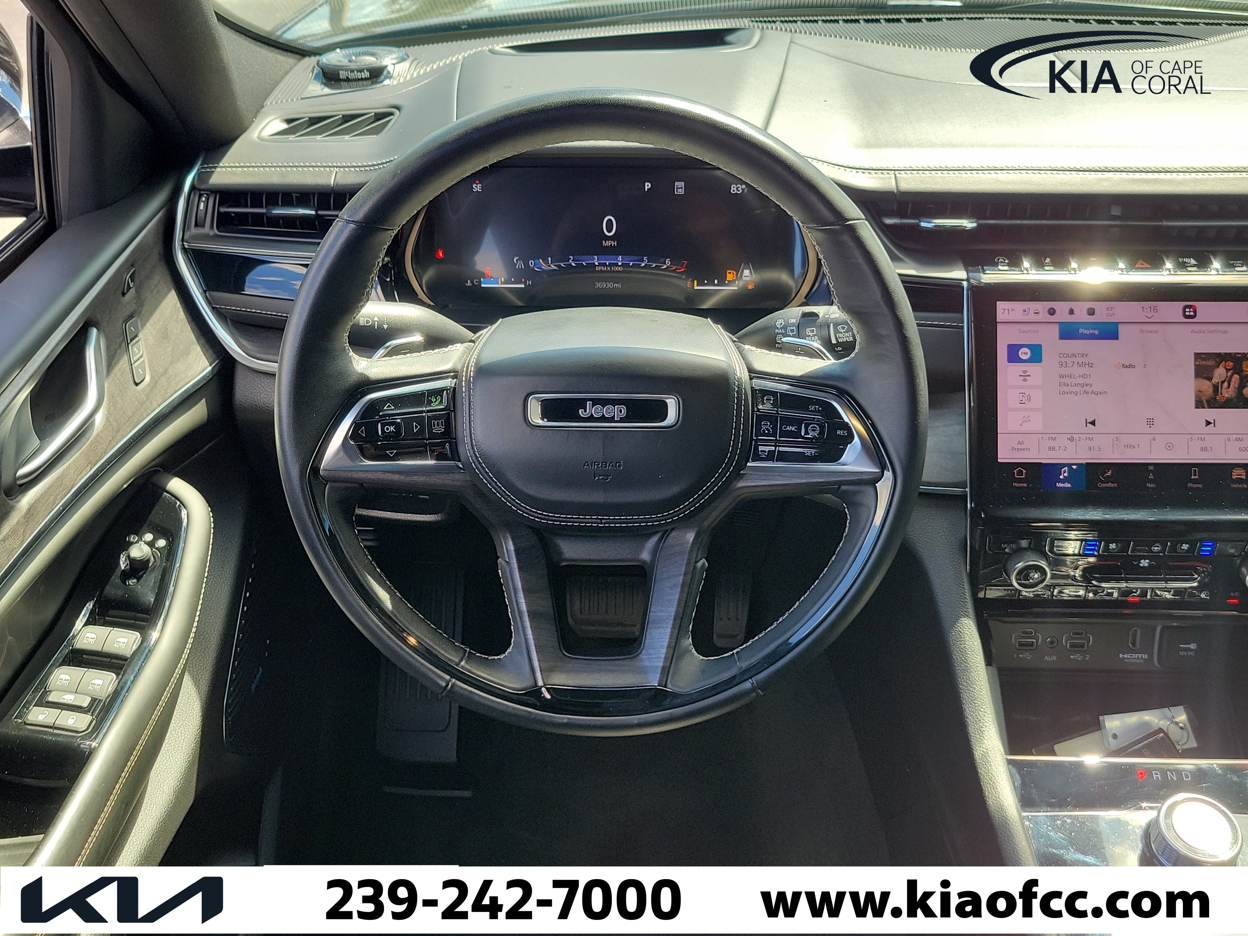 Used 2023 Jeep Grand Cherokee Overland w/ Adv Protech Group III RWD image 19