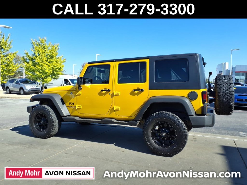 Used 2008 Jeep Wrangler Unlimited X AWD/4WD image 5