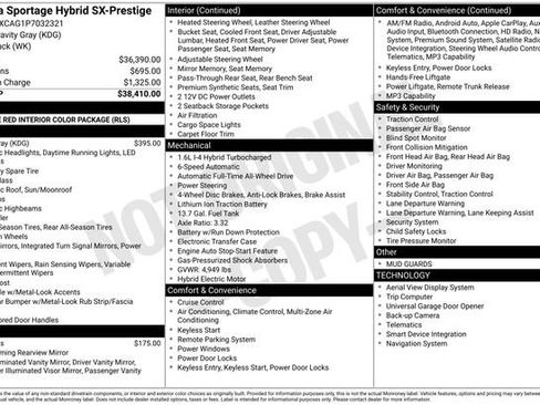 Certified 2023 Kia Sportage SX Prestige AWD/4WD image 14