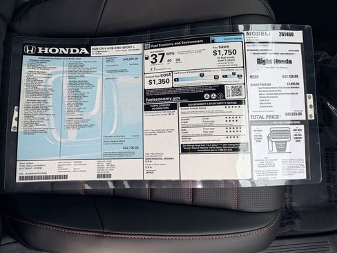 New 2026 Honda CR-V Sport-L image 20