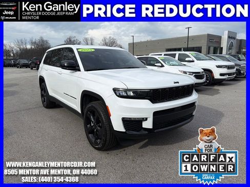 Used 2025 Jeep Grand Cherokee L Limited w/ Black Appearance Package image 1