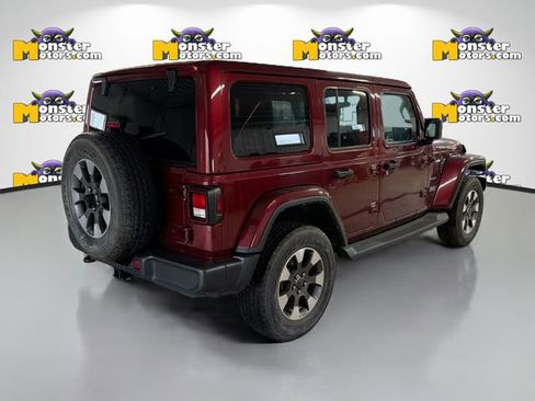Used 2021 Jeep Wrangler Unlimited Sahara w/ Uconnect 4C Nav & Sound Group image 4