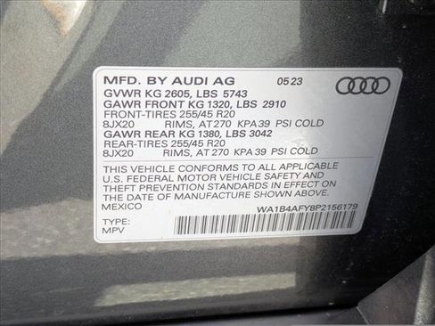 Used 2023 Audi SQ5 Premium Plus w/ Premium Plus Package image 27