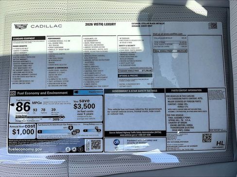 New 2026 Cadillac Vistiq Luxury image 14