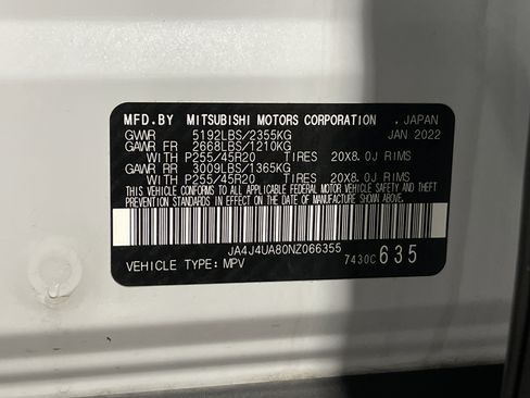 Used 2022 Mitsubishi Outlander SEL Black Edition image 28