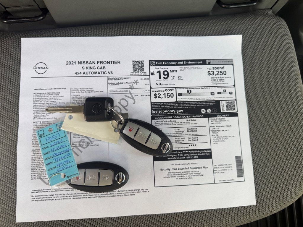 Used 2021 Nissan Frontier S AWD/4WD image 34