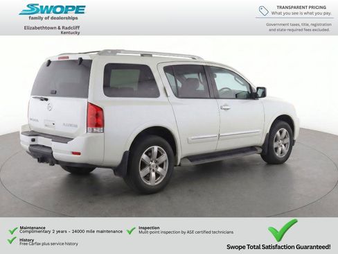Used 2014 Nissan Armada Platinum w/ 2nd Row Captain Seat Package AWD/4WD image 6