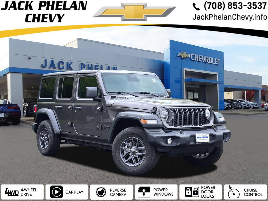 Used 2025 Jeep Wrangler Unlimited Sport AWD/4WD image 1
