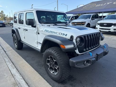Used 2022 Jeep Wrangler Unlimited Rubicon 4xe w/ Cold Weather Group image 4