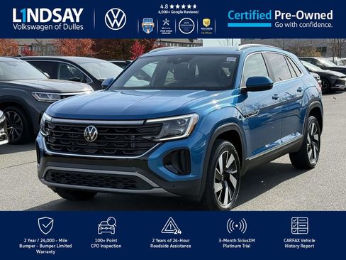 Certified 2024 Volkswagen Atlas Cross Sport SEL image 4