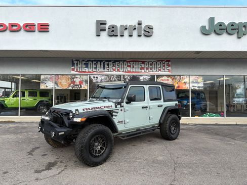 Used 2023 Jeep Wrangler Unlimited Rubicon w/ Xtreme 35 Tire Package image 1