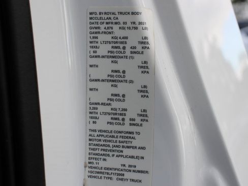 Used 2020 Chevrolet Silverado 3500 W/T w/ WT Convenience Package image 38