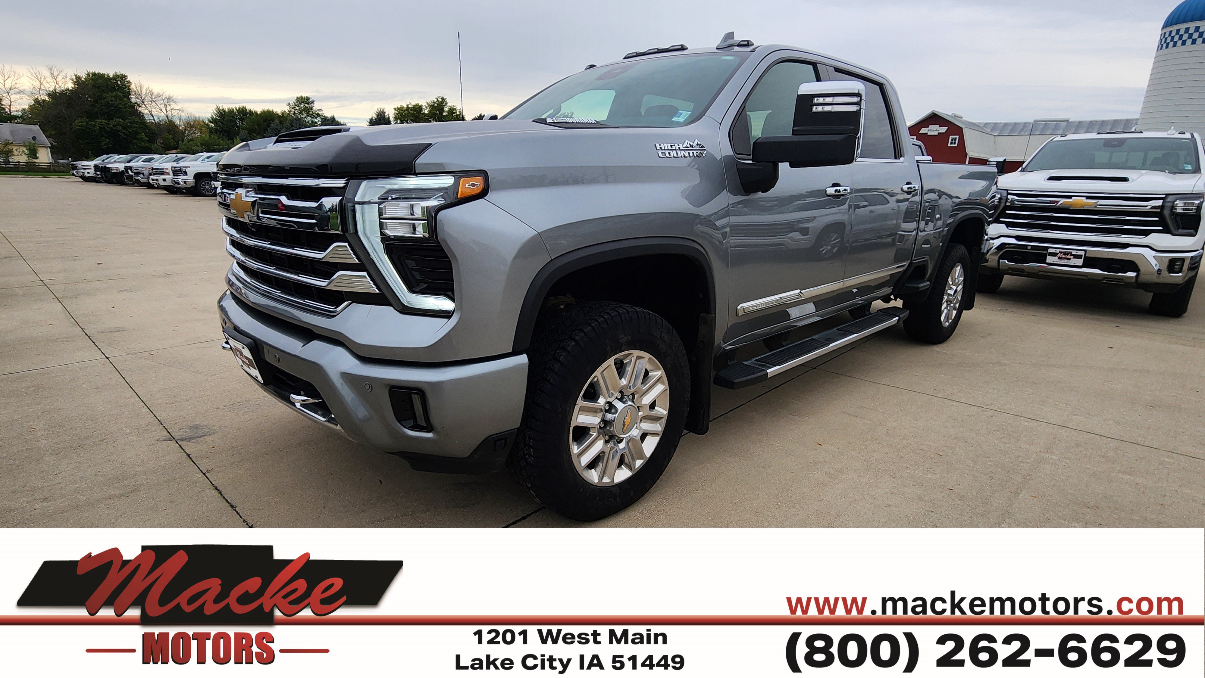Certified 2025 Chevrolet Silverado 3500 High Country w/ Technology Package AWD/4WD image 1