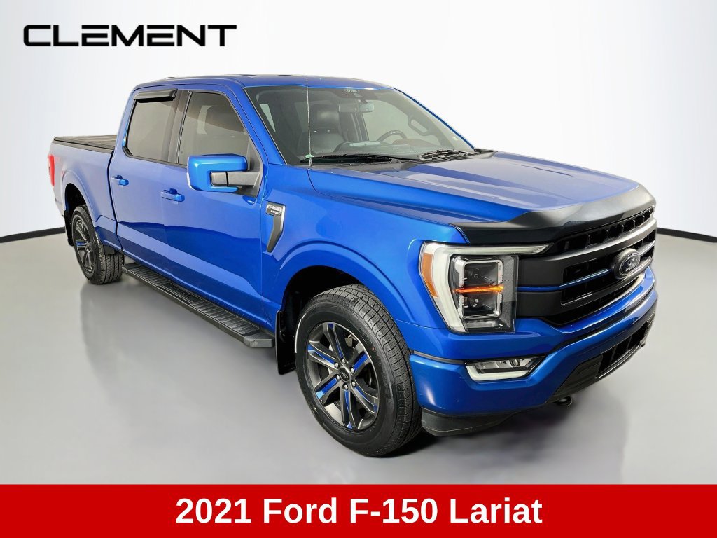 Used 2021 Ford F150 Lariat w/ Equipment Group 502A High AWD/4WD image 4