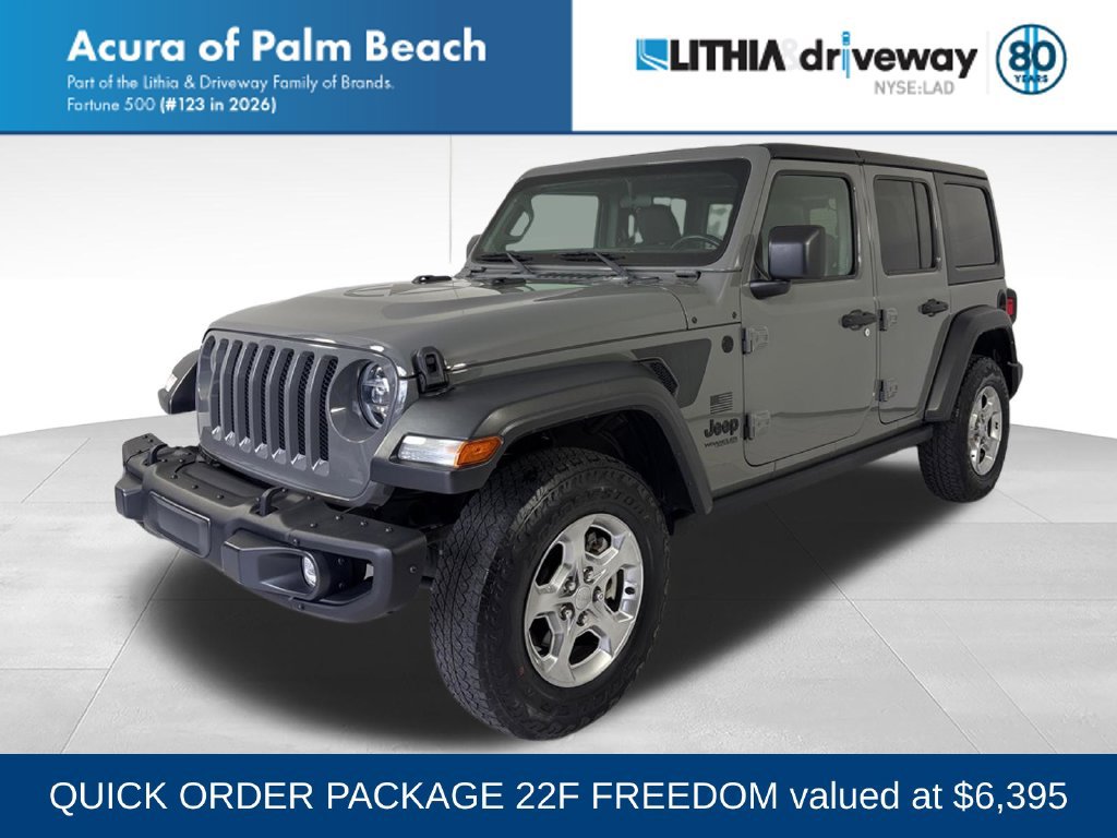 Used 2021 Jeep Wrangler Unlimited Sport AWD/4WD 360° Tour