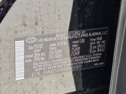 Used 2023 Hyundai Santa Fe Limited AWD/4WD image 26
