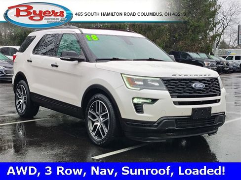 Used 2018 Ford Explorer Sport w/ Equipment Group 401A image 1