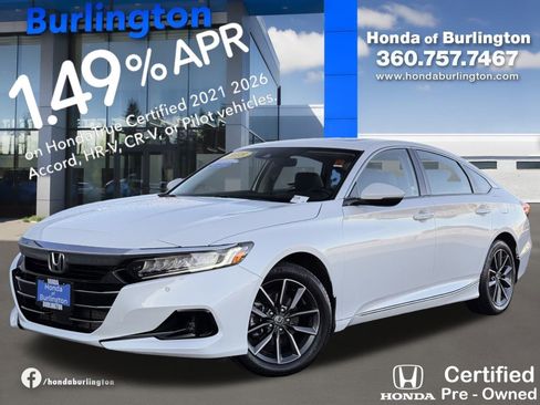 Certified 2021 Honda Accord EX-L image 1