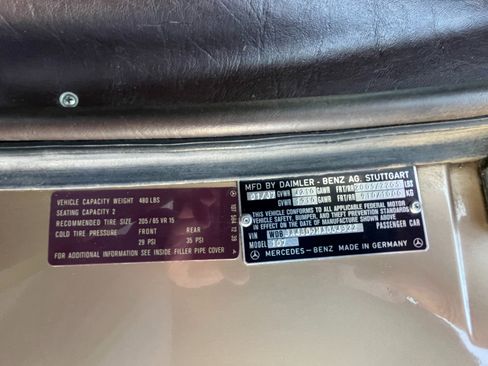 Used 1987 Mercedes-Benz 560 SL image 50