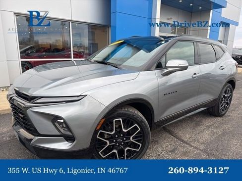 Certified 2023 Chevrolet Blazer RS w/ Driver Confidence II Package AWD/4WD image 1