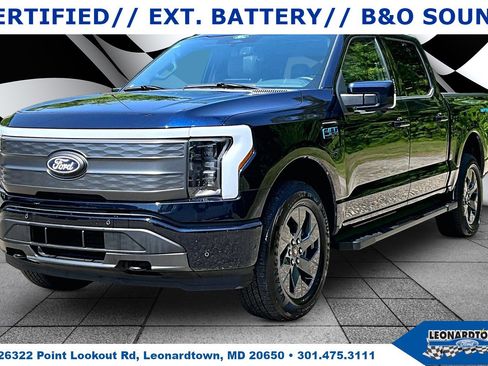 Certified 2025 Ford F150 Lightning Lariat AWD/4WD image 1