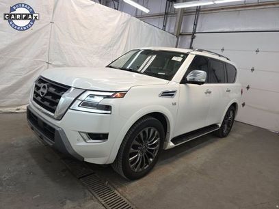Used 2021 Nissan Armada Platinum w/ Captain's Chairs Package