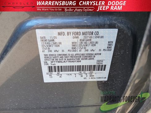 Used 2026 Ford Maverick XLT AWD/4WD image 11