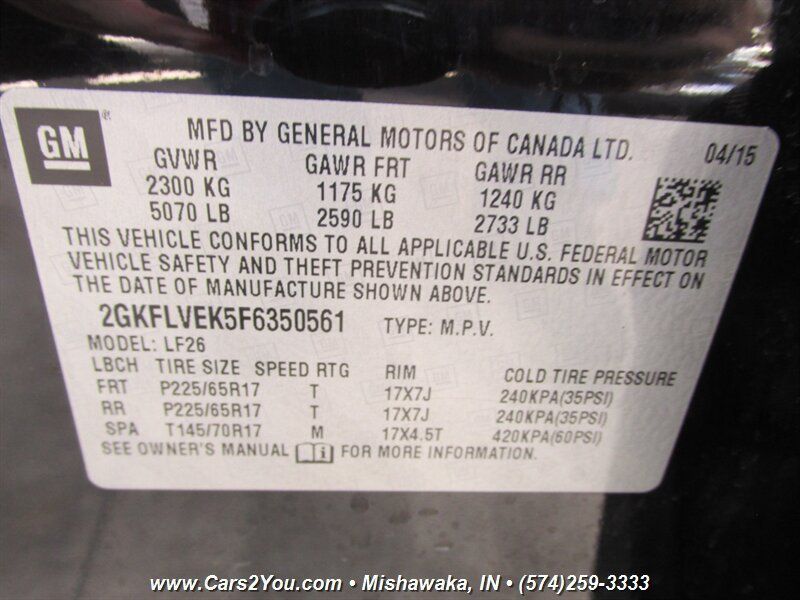 Used 2015 GMC Terrain SLE AWD/4WD image 26