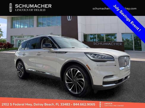 Certified 2023 Lincoln Aviator Reserve w/ Equipment Group 201A RWD image 1