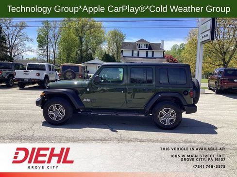 Used 2021 Jeep Wrangler Unlimited Sport AWD/4WD image 4