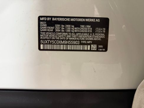 Used 2021 BMW X3 xDrive30i w/ Convenience Package image 24