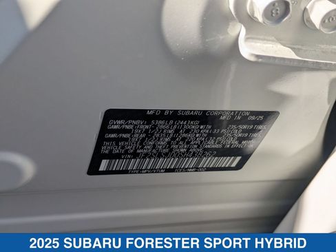 Used 2025 Subaru Forester Sport AWD/4WD image 39