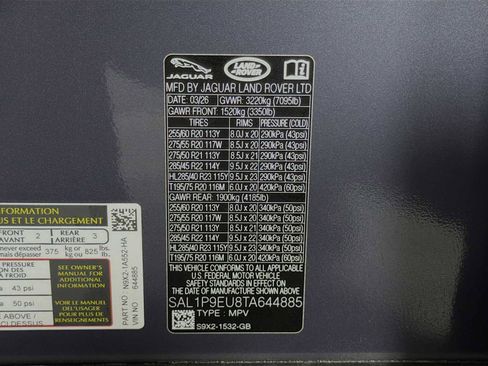 New 2026 Land Rover Range Rover Sport SE AWD/4WD image 30